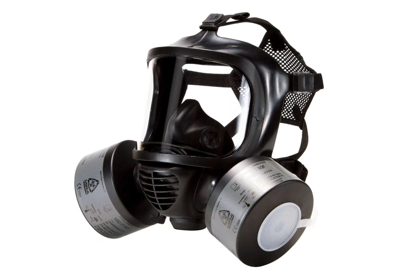 CBRN Gas Mask Filter NBC-77 SOF 40mm Thread - 20 Year Shelf Life | Fits CM-6M & CM-7M Gas Mask