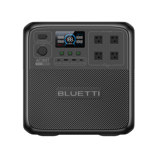 BLUETTI AC180T Portable Power Station | 1,800W,1433Wh