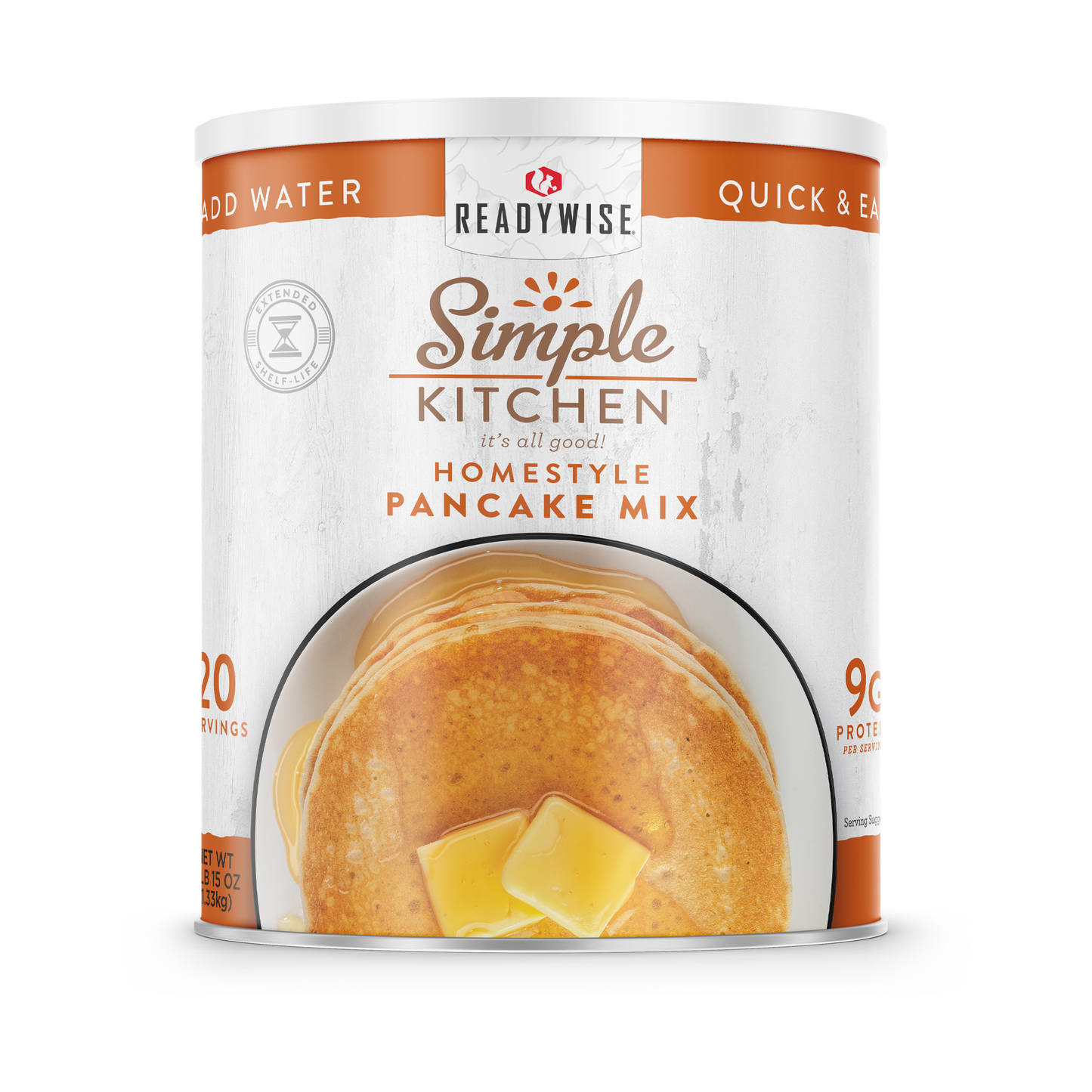 Simple Kitchen Pancake Mix- 20 Serving Can