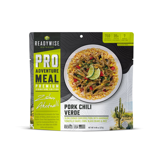 6 CT ReadyWise Pro Adventure Meal Pork Chile Verde