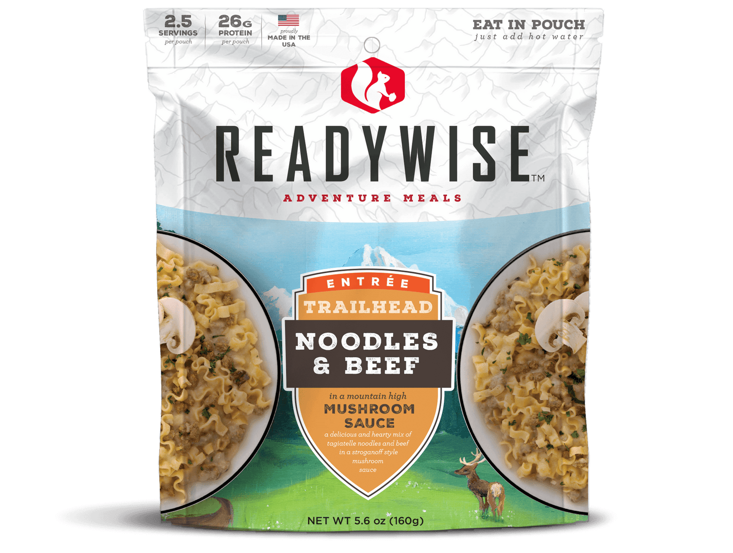 6 CT Case Trailhead Noodles & Beef