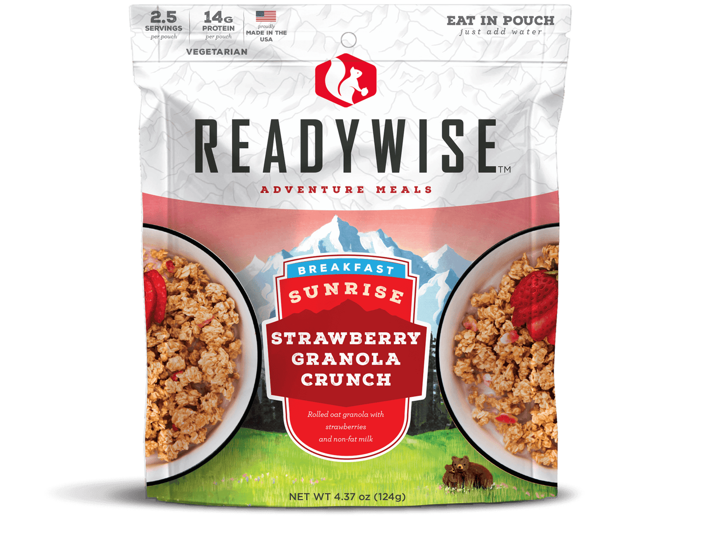 6 CT Case Sunrise Strawberry Granola Crunch