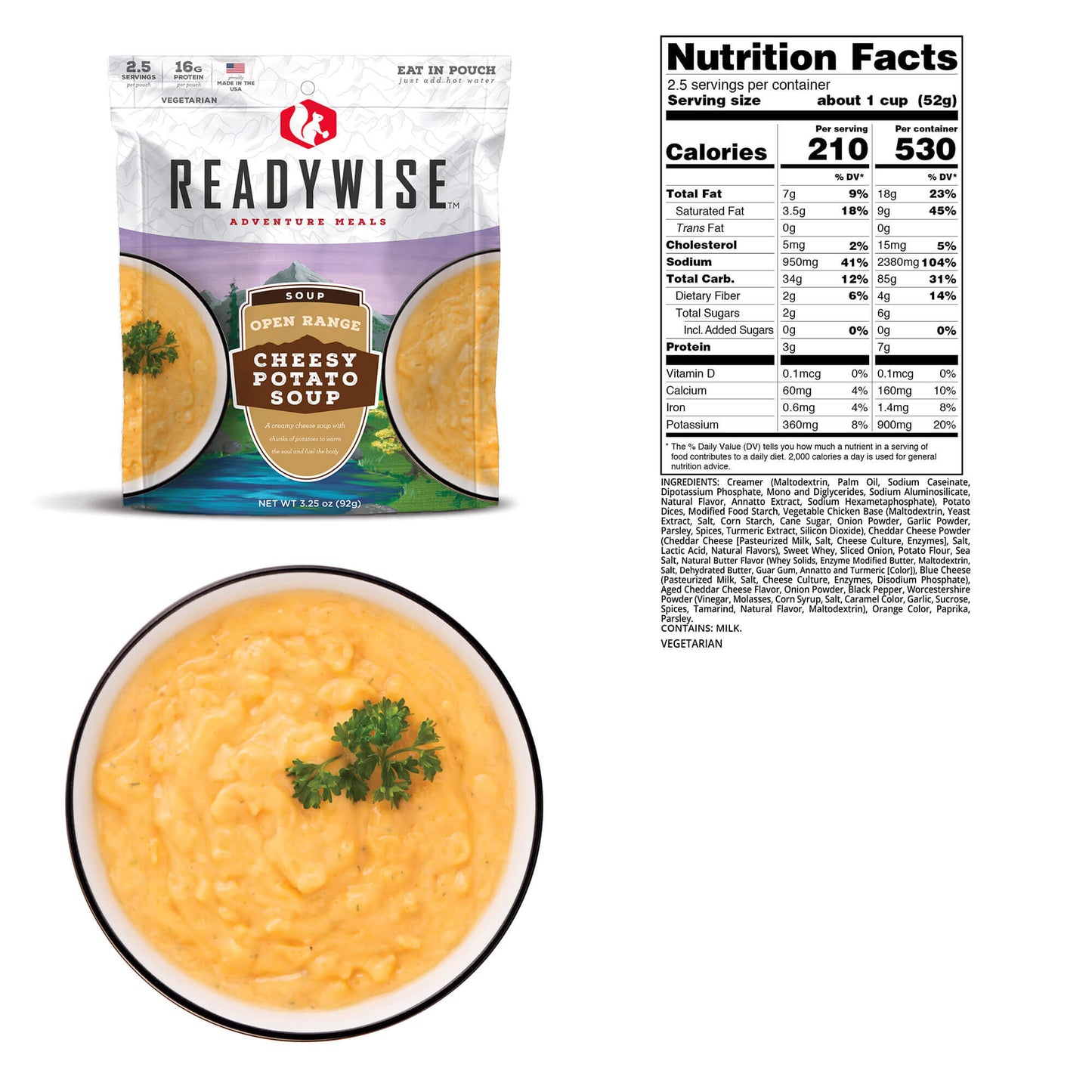 6 CT Case  Creamy Potato Soup Mix