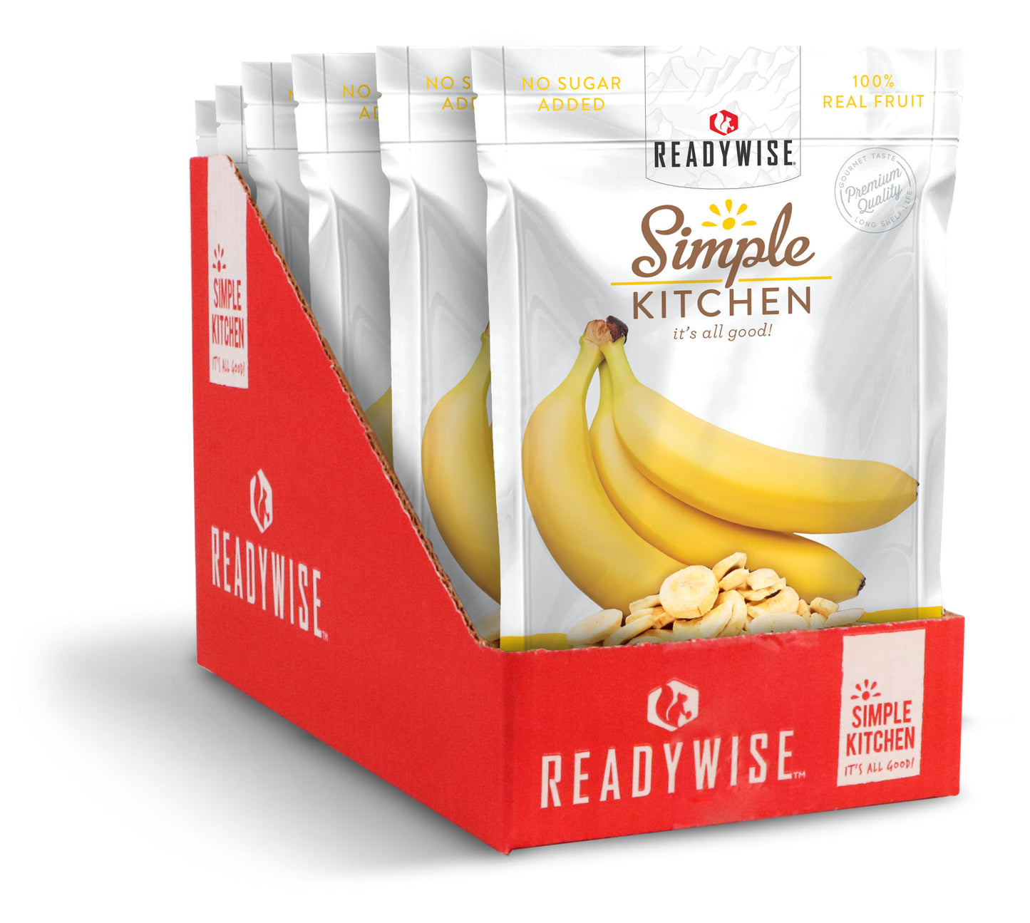 Simple Kitchen Bananas Chips - 22 Serving Can